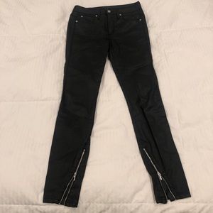 Bebe coated denim jeans size 28